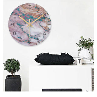 OpulentHour | Marble wall clock