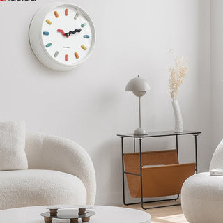 FunTime | Creative and playful 3D Nordic multicoloured wall clock